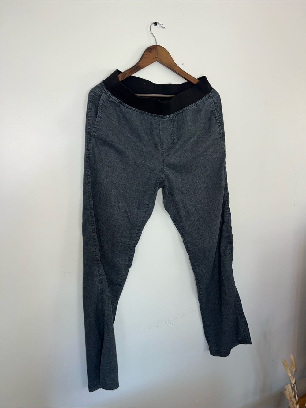 Men's Prana Stretch Casual Pants in Charcoal Gray - Recycled Material